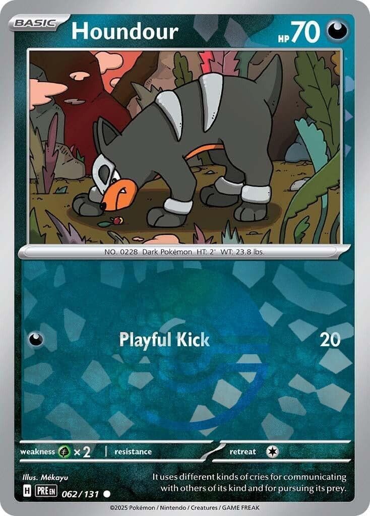 Houndour (Poke Ball Pattern) (062/131) (SV: Prismatic Evolutions)