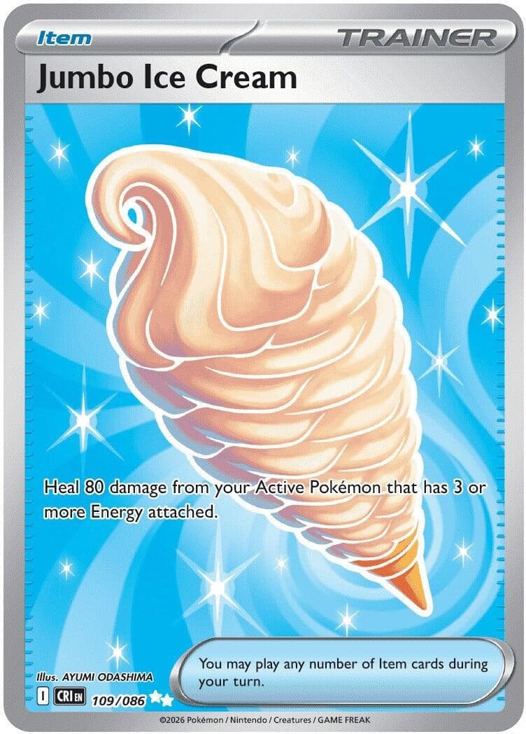 Jumbo Ice Cream (109/086) (Holofoil) (ME04: Chaos Rising)