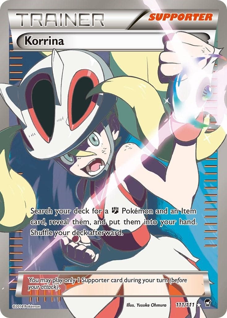 Korrina (111 Full Art) (111/111) (XY - Furious Fists)