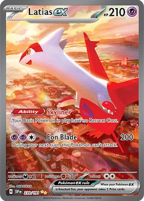 Latias ex (239/191) (SV08: Surging Sparks)