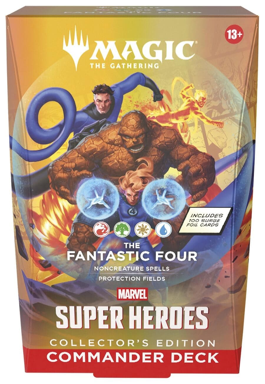 Marvel Super Heroes Commander Deck - The Fantastic Four (Collector's Edition)
