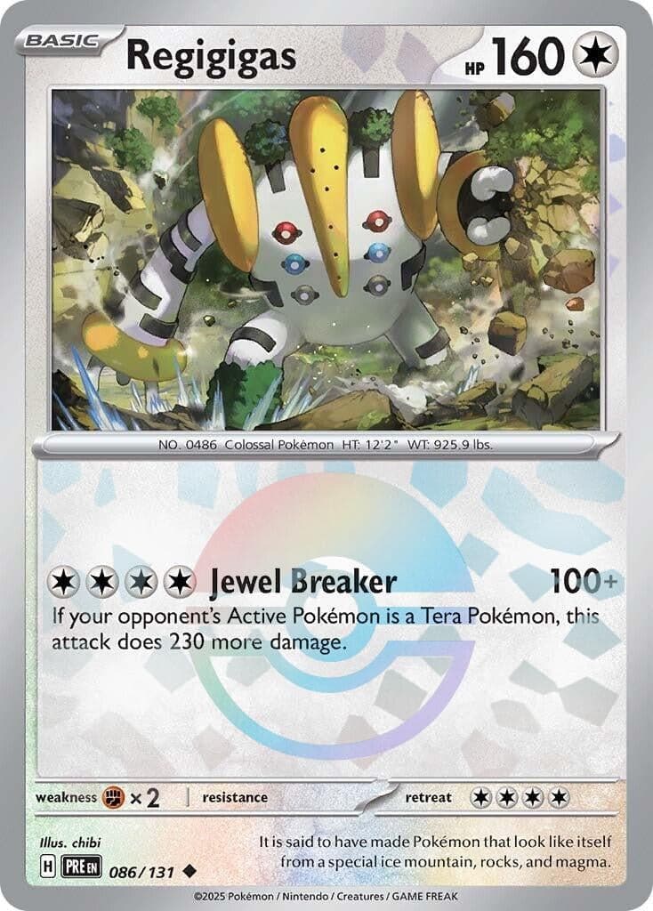 Regigigas (Poke Ball Pattern) (086/131) (SV: Prismatic Evolutions)