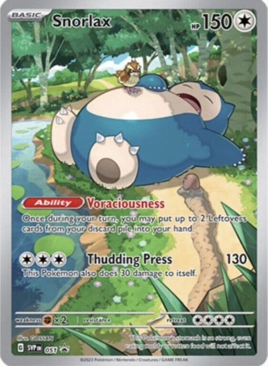 Snorlax - 051 (051) (SV: Scarlet & Violet Promo Cards)