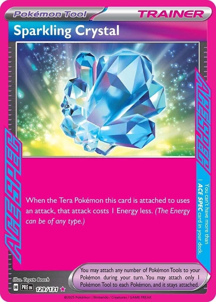 Sparkling Crystal (129/131) (SV: Prismatic Evolutions)