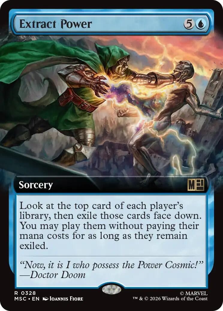Extract Power (Extended Art) (328) (Commander: Marvel Super Heroes) (MSC)