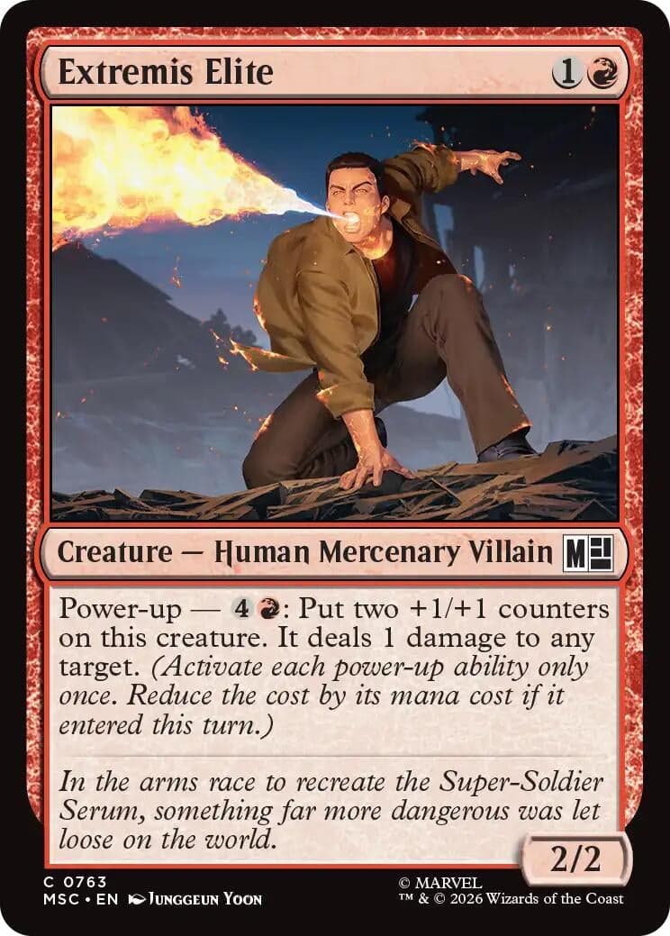 Extremis Elite (763) (Foil) (Commander: Marvel Super Heroes) (MSC)