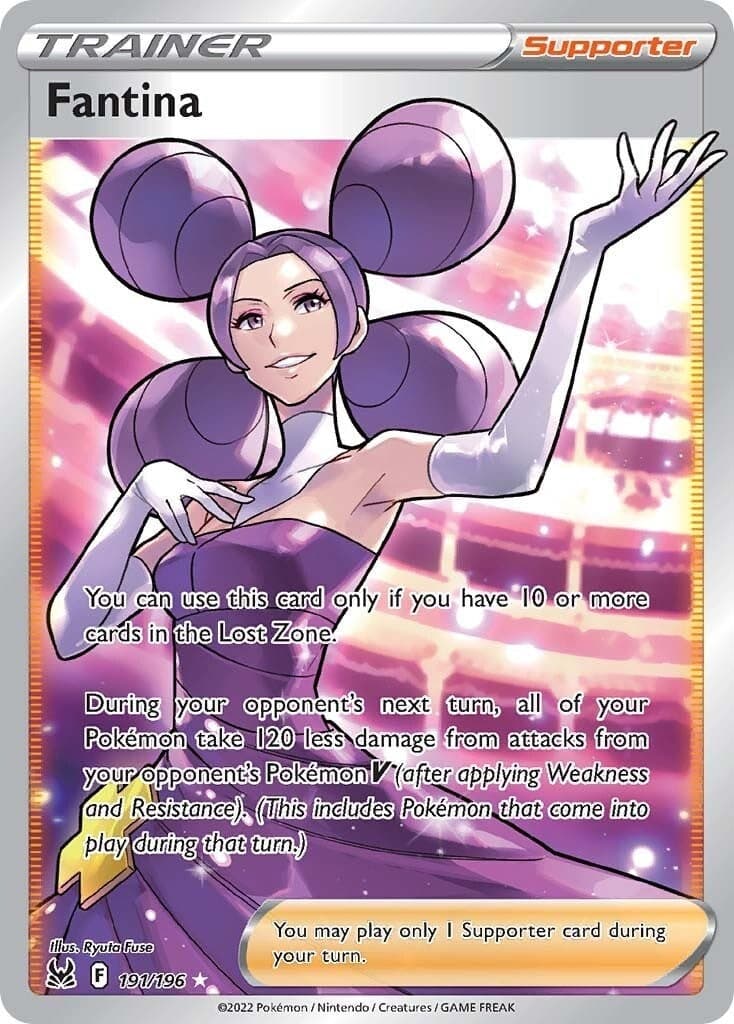 Fantina (Full Art) (191/196) (SWSH11: Lost Origin)