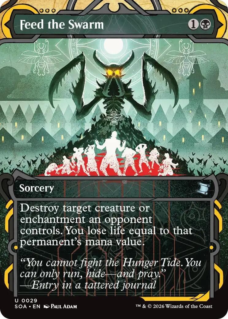 Feed the Swarm (29) (Foil) (Secrets of Strixhaven: Mystical Archive)