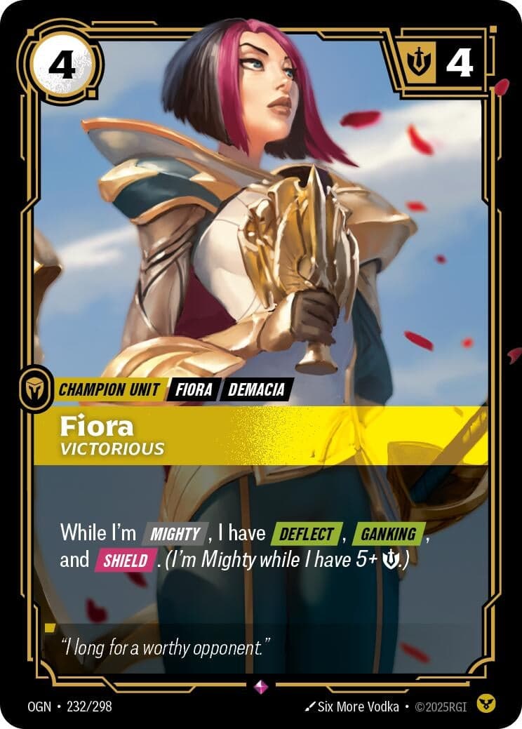 Fiora - Victorious (232/298) (Origins)