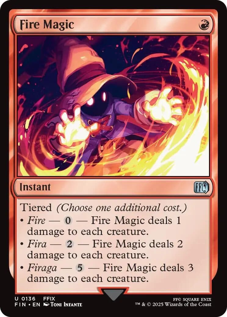Fire Magic (136) (FINAL FANTASY)