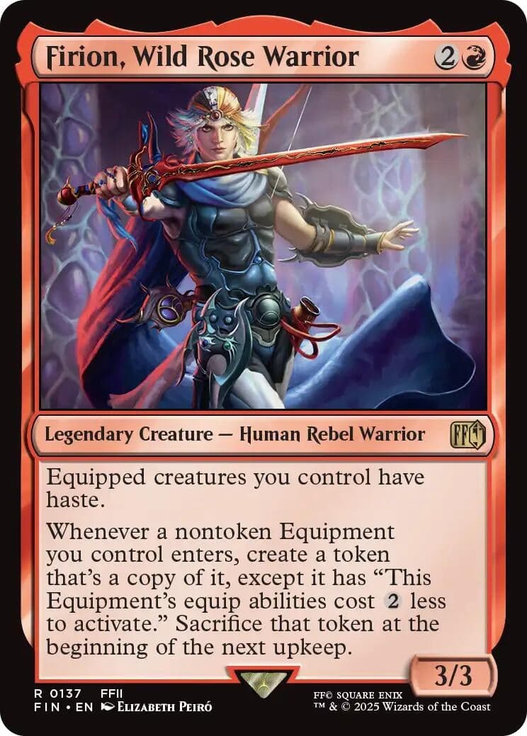 Firion, Wild Rose Warrior (137) (Foil) (FINAL FANTASY)