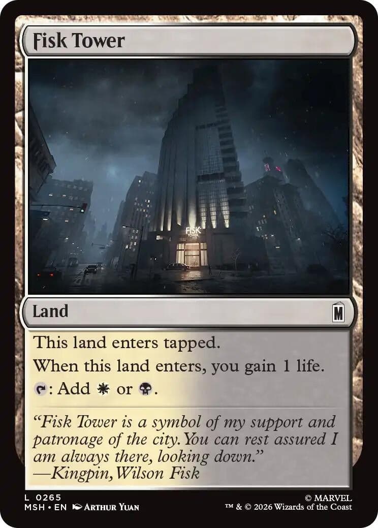 Fisk Tower (265) (Marvel Super Heroes) (MSH)