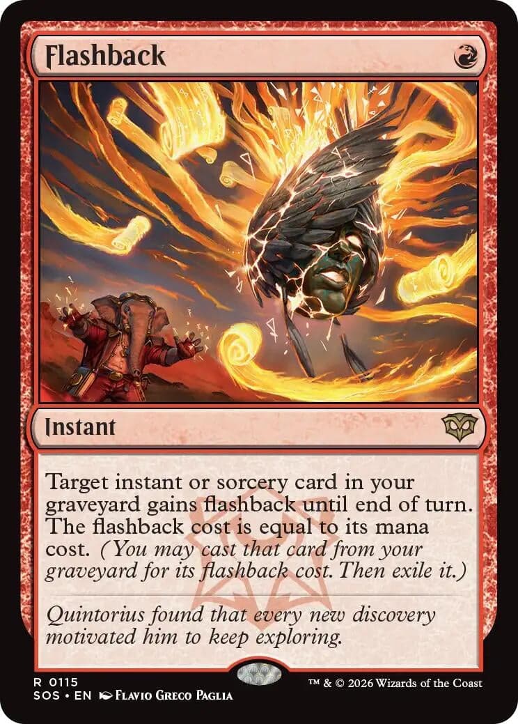 Flashback (115) (Foil) (Secrets of Strixhaven)