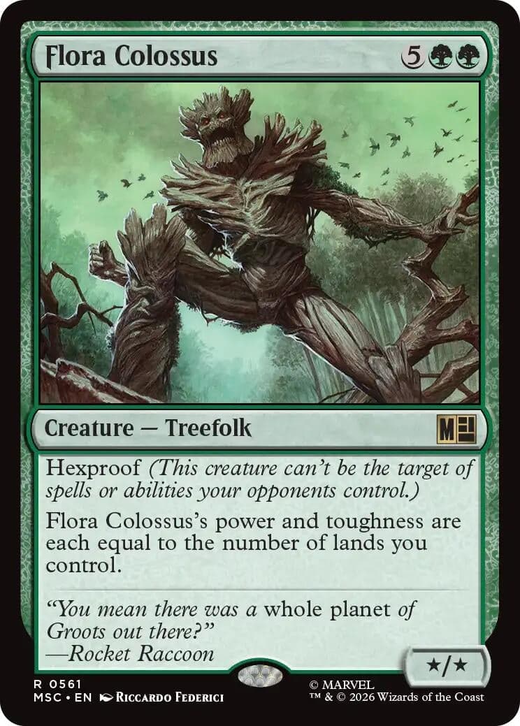 Flora Colossus (561) (Commander: Marvel Super Heroes) (MSC)