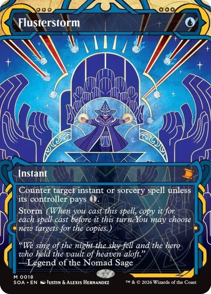 Flusterstorm (18) (Foil) (Secrets of Strixhaven: Mystical Archive)