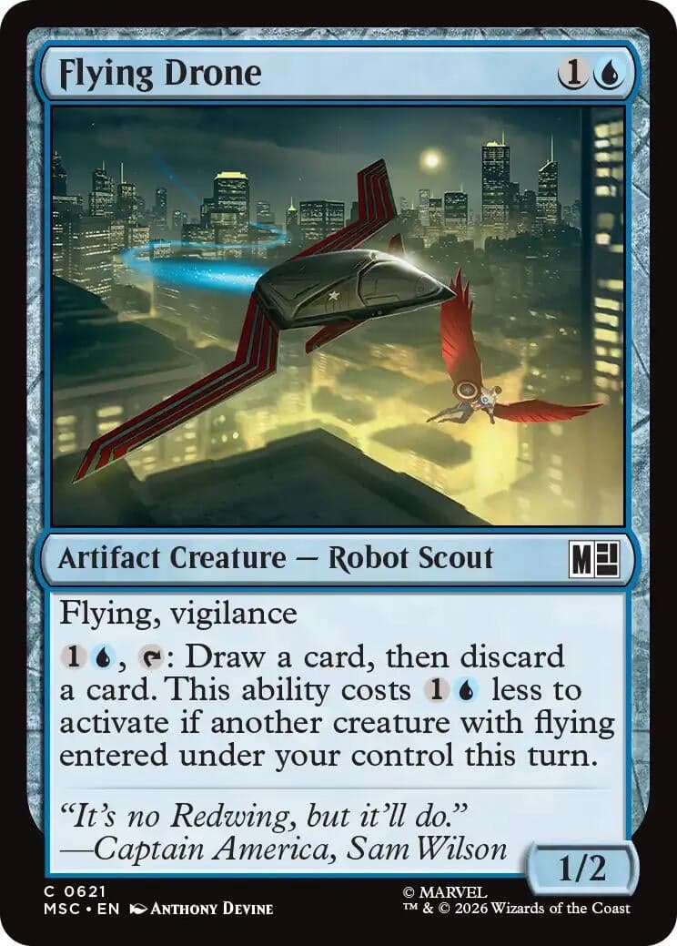 Flying Drone (621) (Commander: Marvel Super Heroes) (MSC)