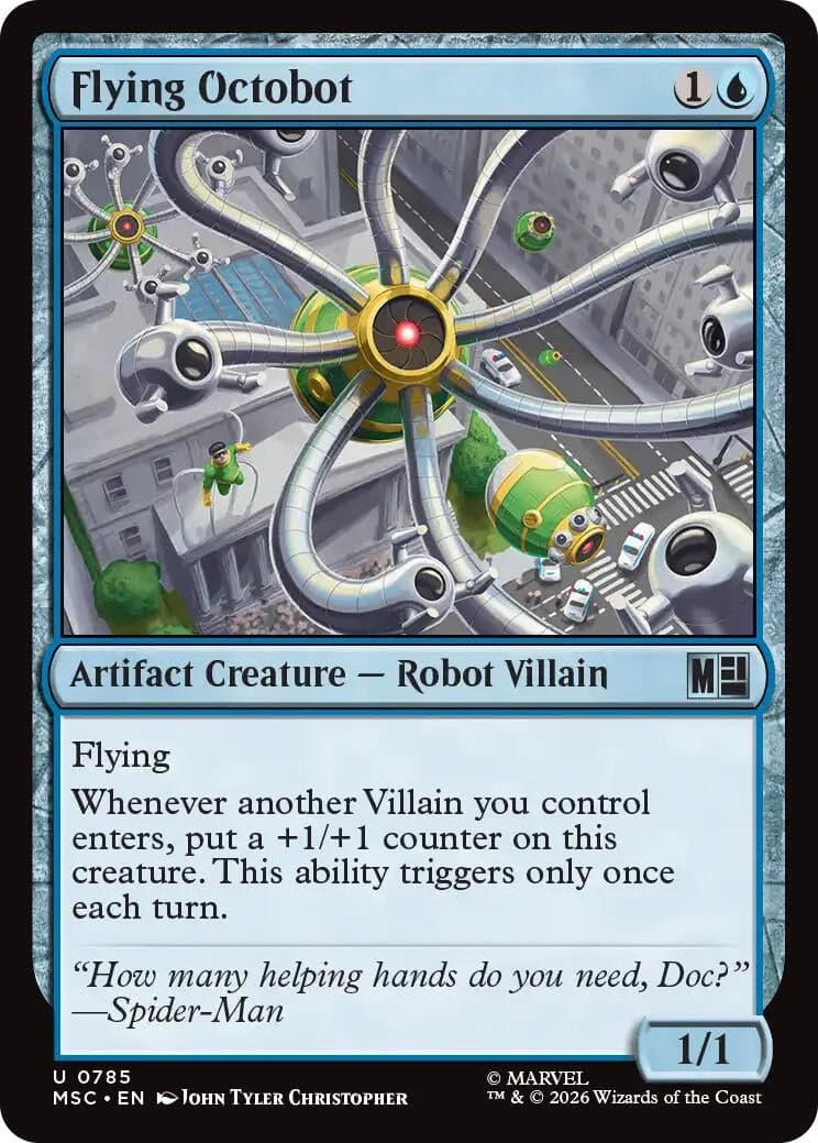 Flying Octobot (785) (Commander: Marvel Super Heroes) (MSC)