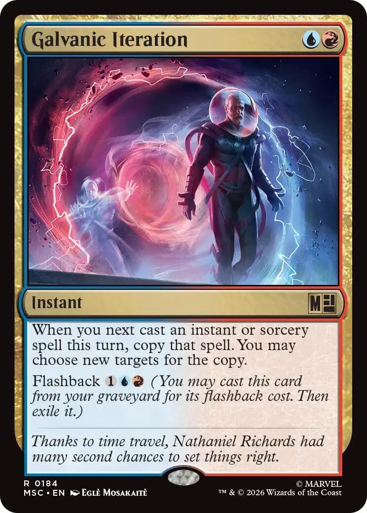 Galvanic Iteration (184) (Commander: Marvel Super Heroes) (MSC)