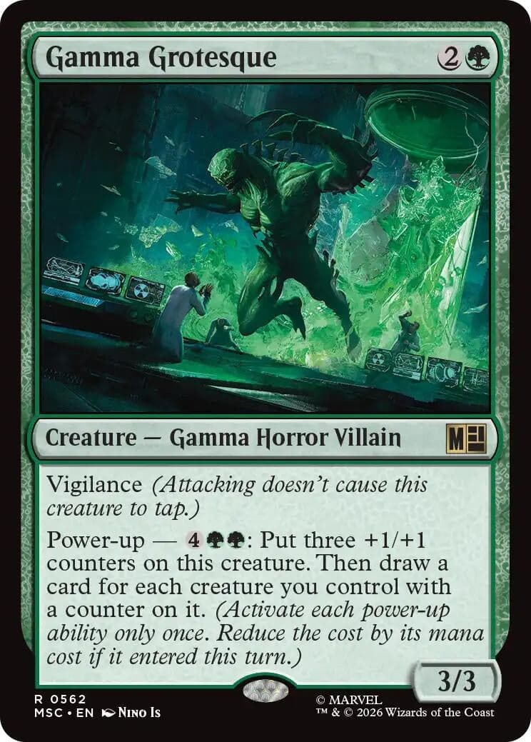 Gamma Grotesque (562) (Foil) (Commander: Marvel Super Heroes) (MSC)
