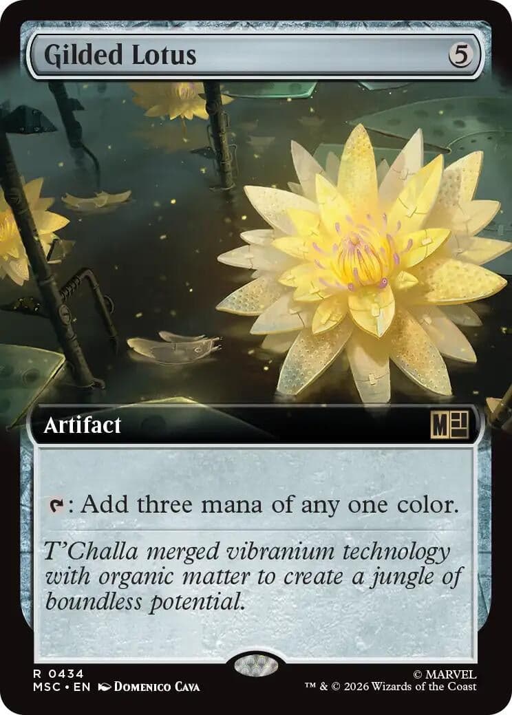 Gilded Lotus (Extended Art) (434) (Commander: Marvel Super Heroes) (MSC)