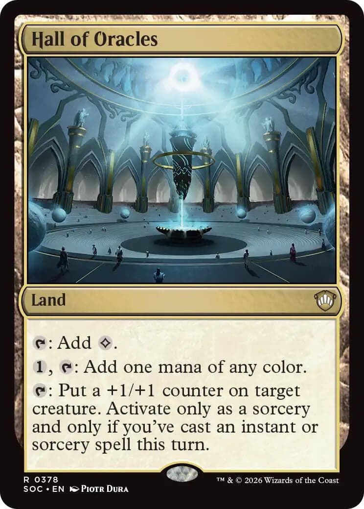 Hall of Oracles (378) (Commander: Secrets of Strixhaven)