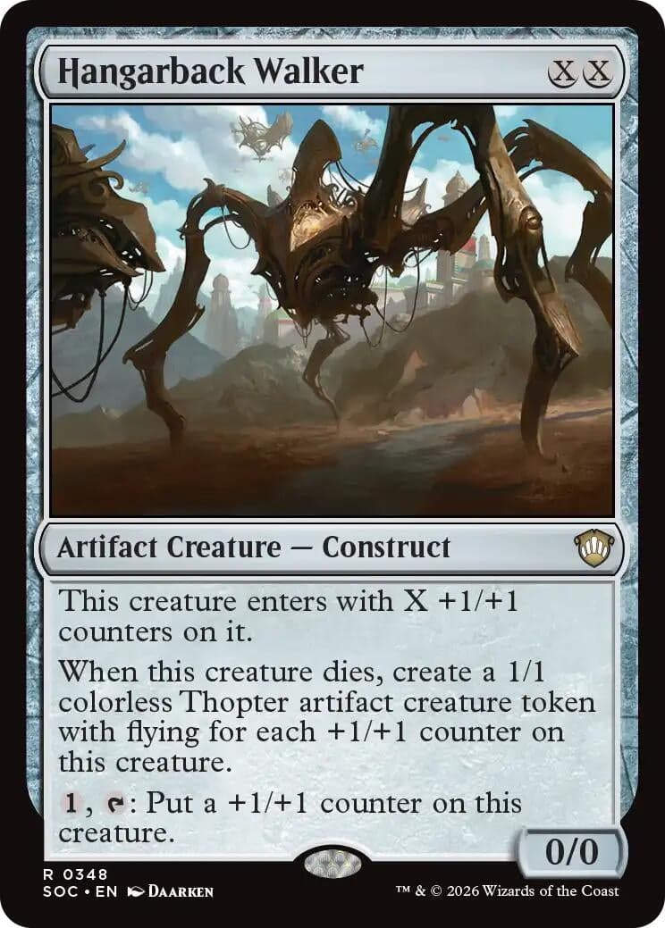 Hangarback Walker (348) (Commander: Secrets of Strixhaven)