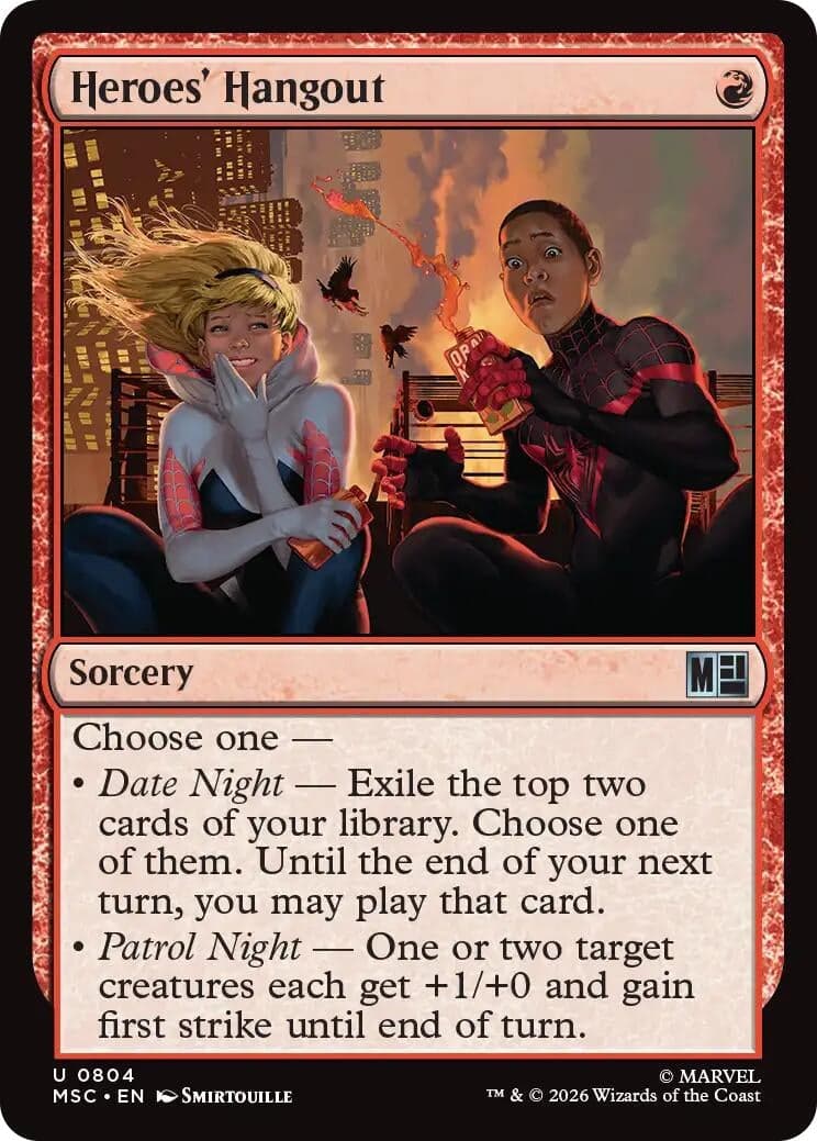 Heroes' Hangout (804) (Foil) (Commander: Marvel Super Heroes) (MSC)