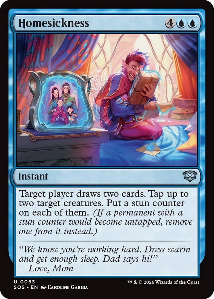 Homesickness (53) (Foil) (Secrets of Strixhaven)