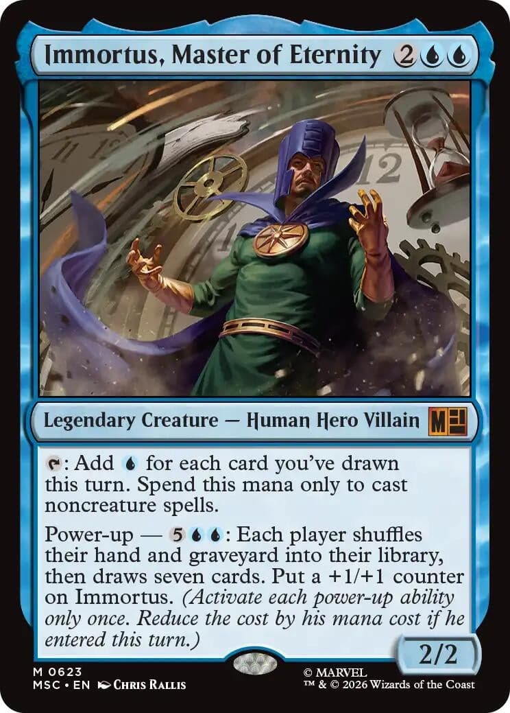 Immortus, Master of Eternity (623) (Foil) (Commander: Marvel Super Heroes) (MSC)