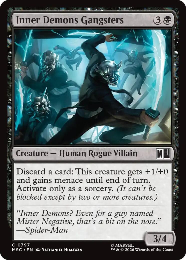 Inner Demons Gangsters (797) (Commander: Marvel Super Heroes) (MSC)
