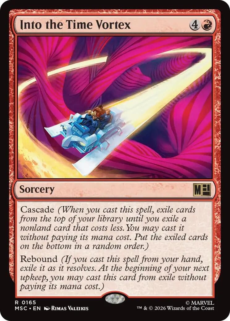 Into the Time Vortex (165) (Commander: Marvel Super Heroes) (MSC)