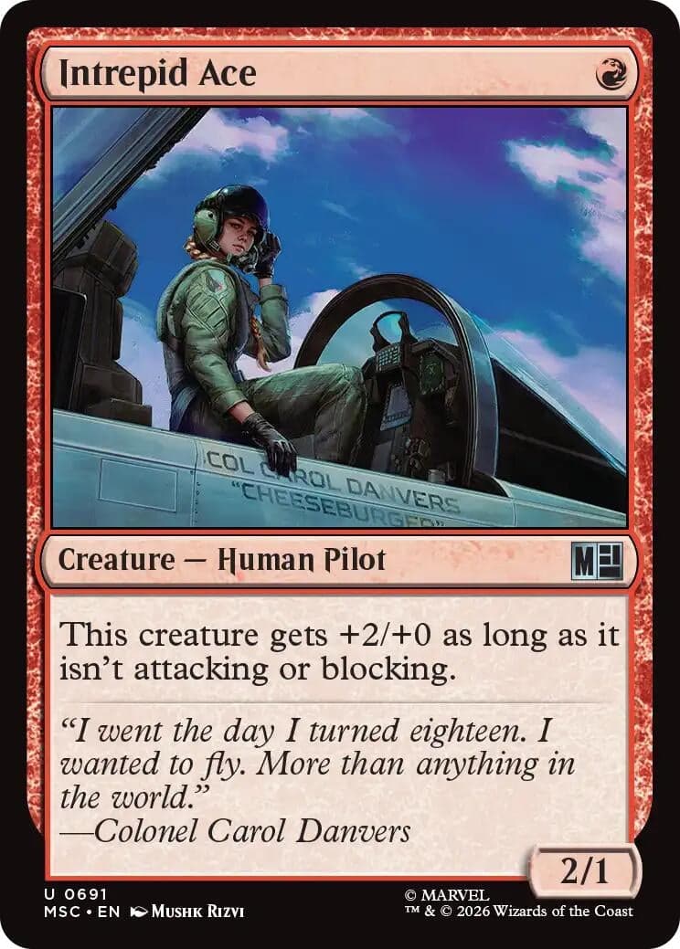 Intrepid Ace (691) (Commander: Marvel Super Heroes) (MSC)