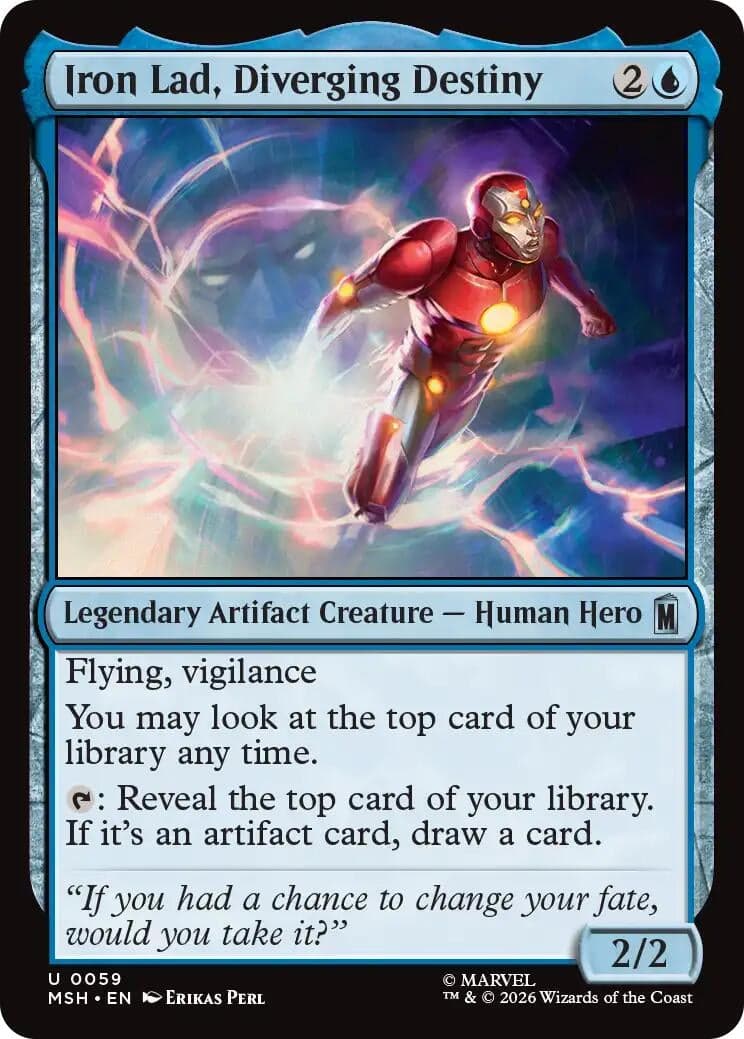 Iron Lad, Diverging Destiny (59) (Foil) (Marvel Super Heroes) (MSH)