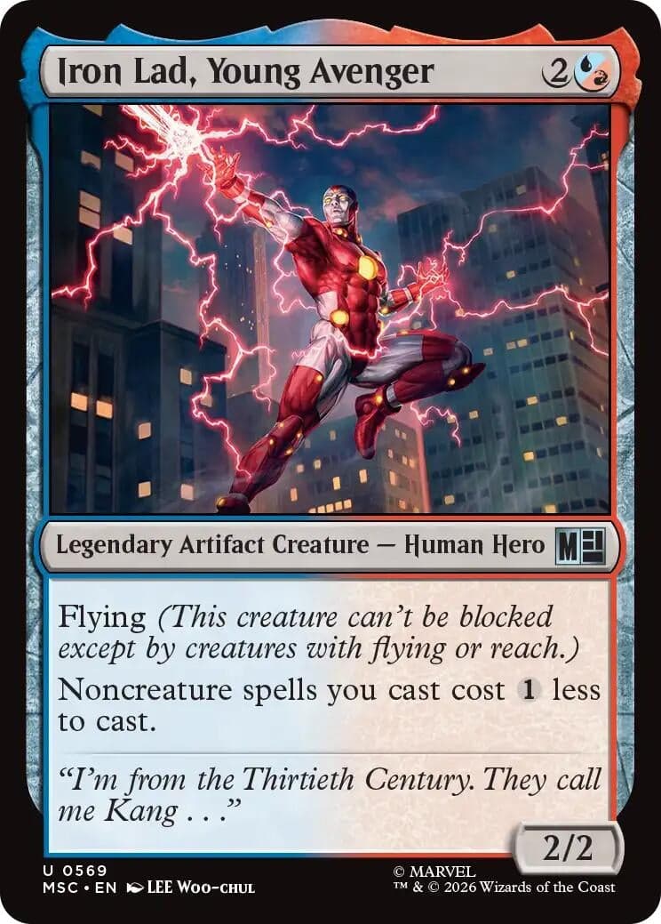 Iron Lad, Young Avenger (569) (Commander: Marvel Super Heroes) (MSC)