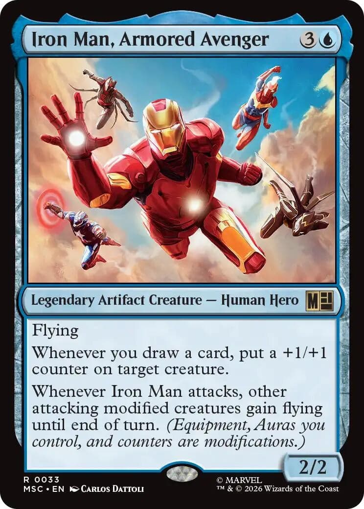Iron Man, Armored Avenger (33) (Commander: Marvel Super Heroes) (MSC)