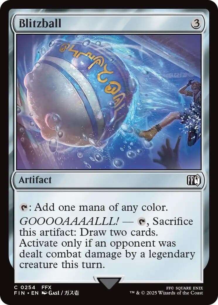 Japanese Magic: The Gathering - Blitzball (254) (Foil) (FINAL FANTASY)