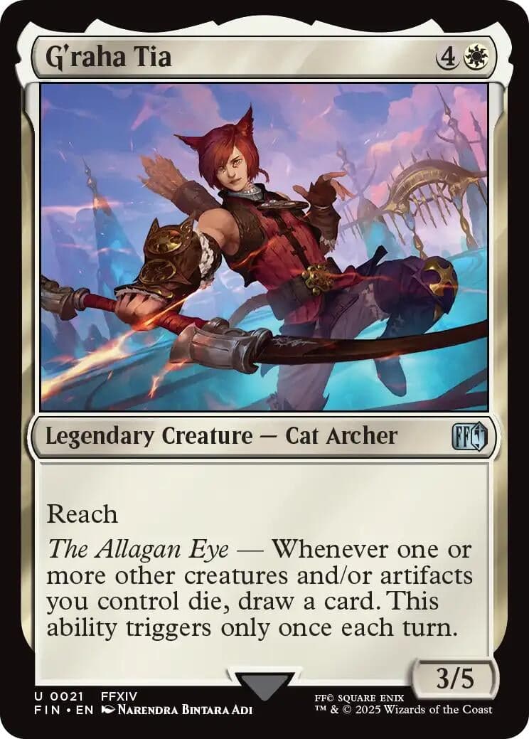 Japanese Magic: The Gathering - G'raha Tia (21) (Foil) (FINAL FANTASY)