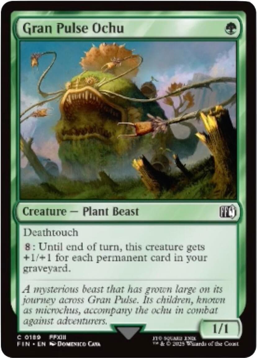 Japanese Magic: The Gathering - Gran Pulse Ochu (189) (FINAL FANTASY)