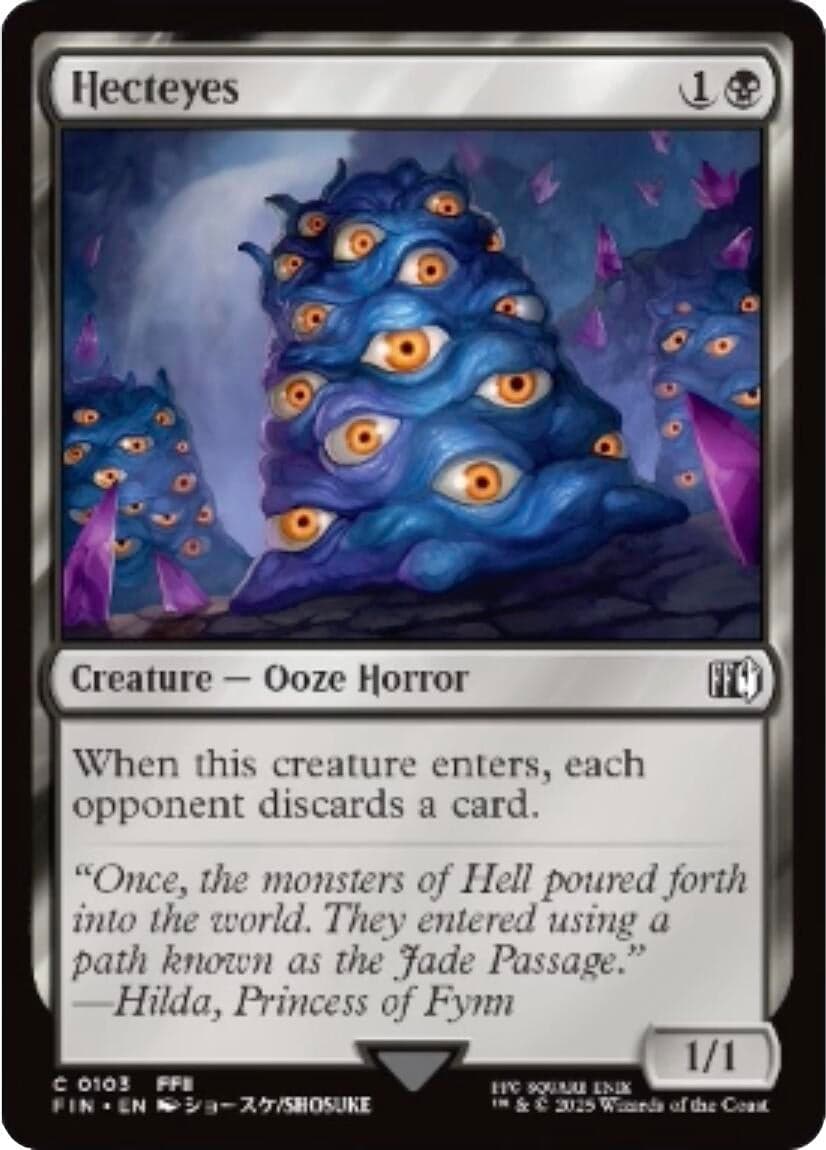Japanese Magic: The Gathering - Hecteyes (103) (FINAL FANTASY)