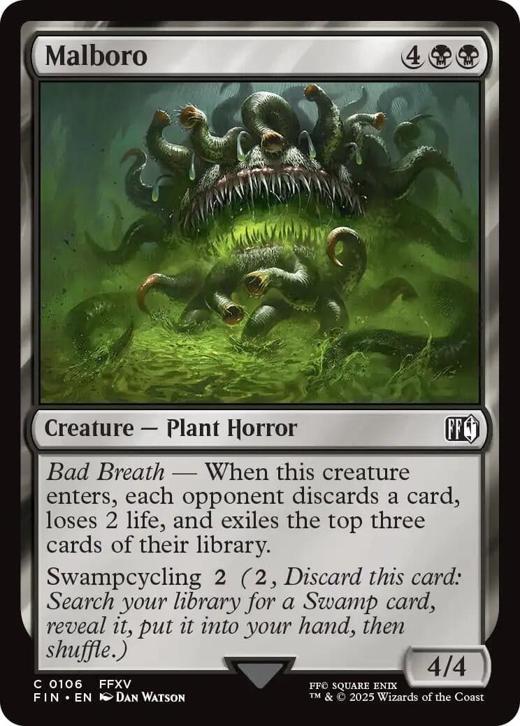 Japanese Magic: The Gathering - Malboro (106) (Foil) (FINAL FANTASY)