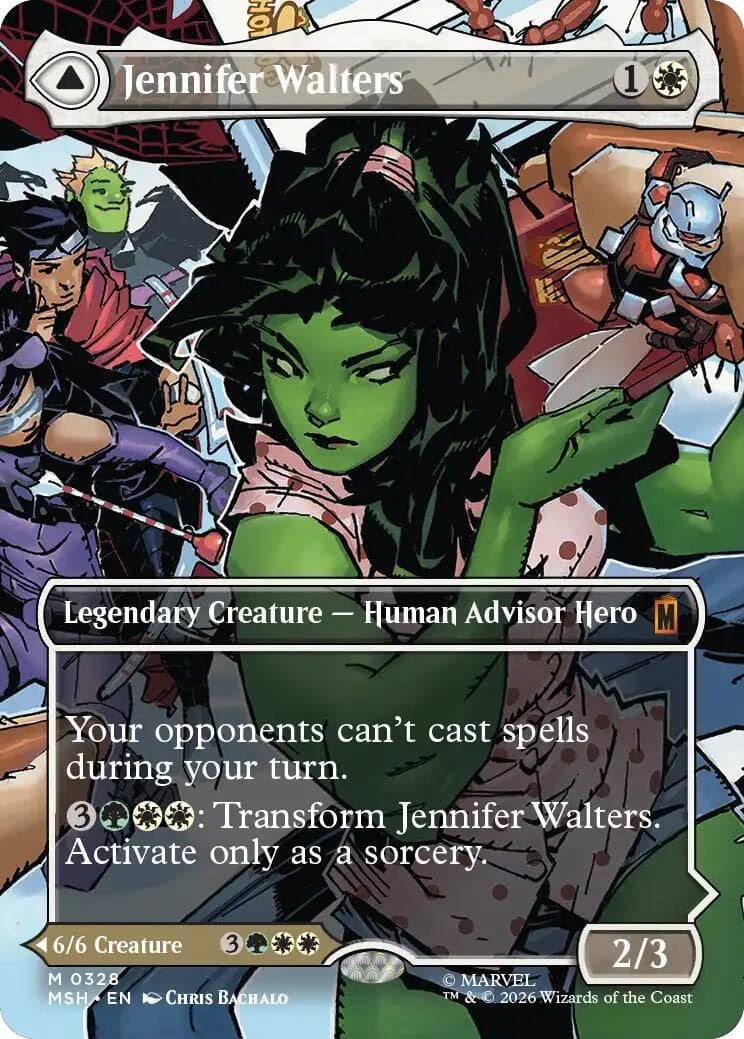 Jennifer Walters (Borderless) (0328) (328) (Marvel Super Heroes) (MSH)