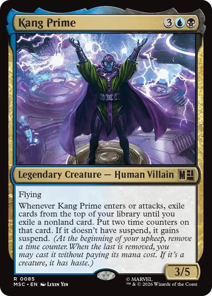 Kang Prime (85) (Commander: Marvel Super Heroes) (MSC)