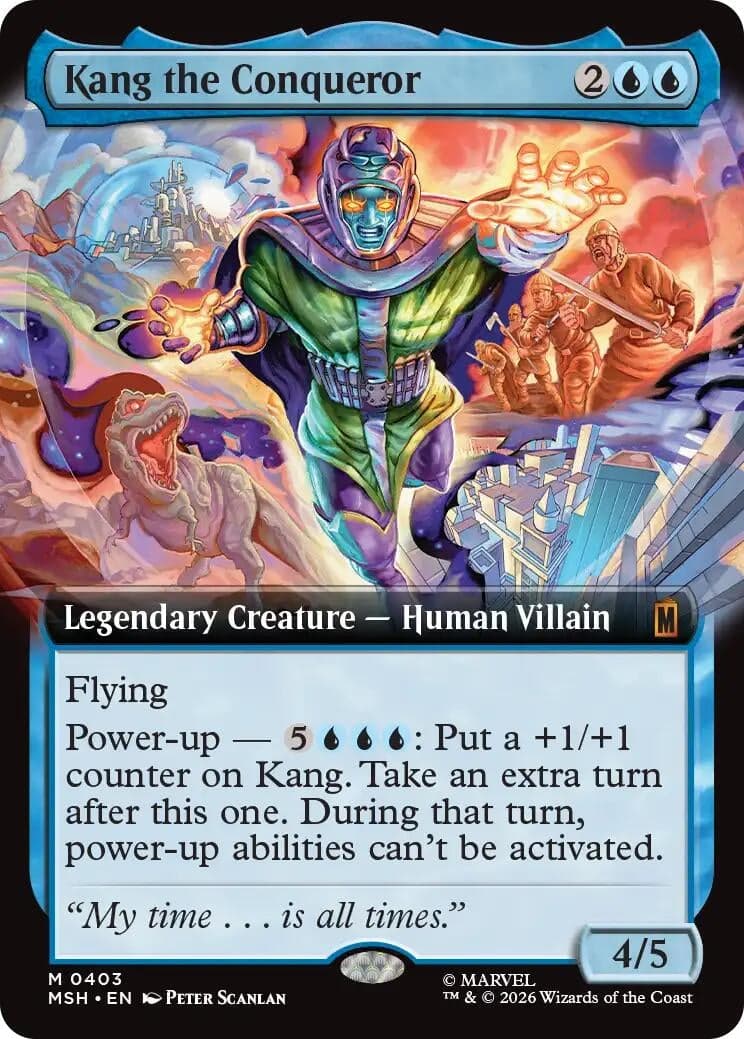 Kang the Conqueror (Extended Art) (403) (Marvel Super Heroes) (MSH)
