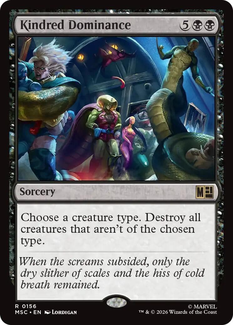 Kindred Dominance (156) (Commander: Marvel Super Heroes) (MSC)