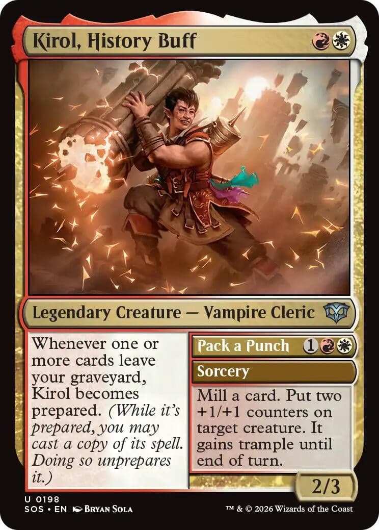 Kirol, History Buff (198) (Foil) (Secrets of Strixhaven)