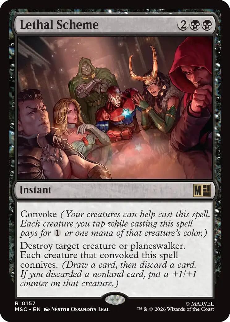 Lethal Scheme (157) (Commander: Marvel Super Heroes) (MSC)