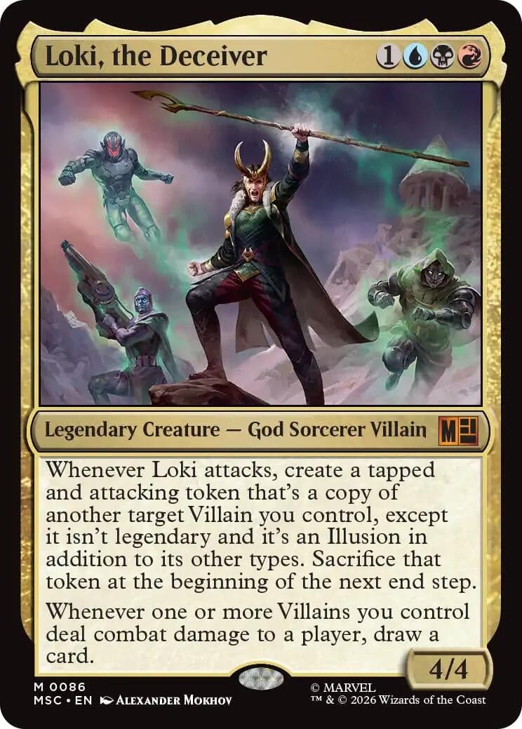 Loki, the Deceiver (86) (Commander: Marvel Super Heroes) (MSC)