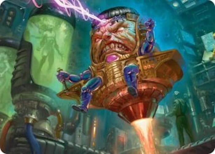 M.O.D.O.K. Art Card (9) (Art Series: Marvel Super Heroes) (AAMSH)