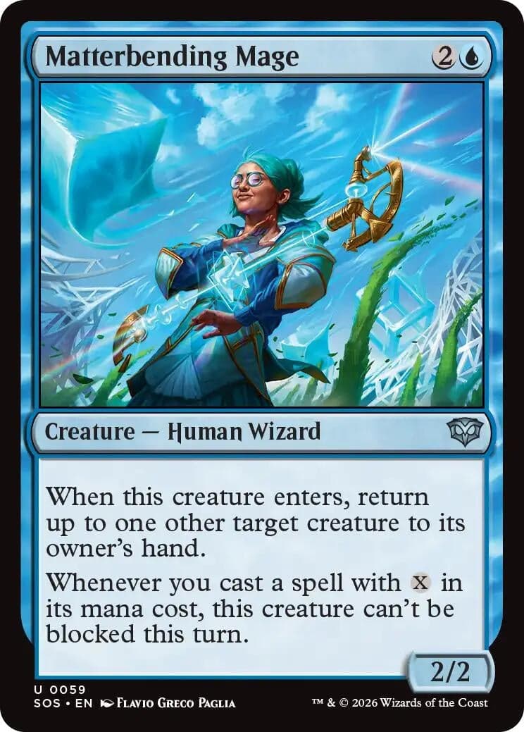 Matterbending Mage (59) (Foil) (Secrets of Strixhaven)