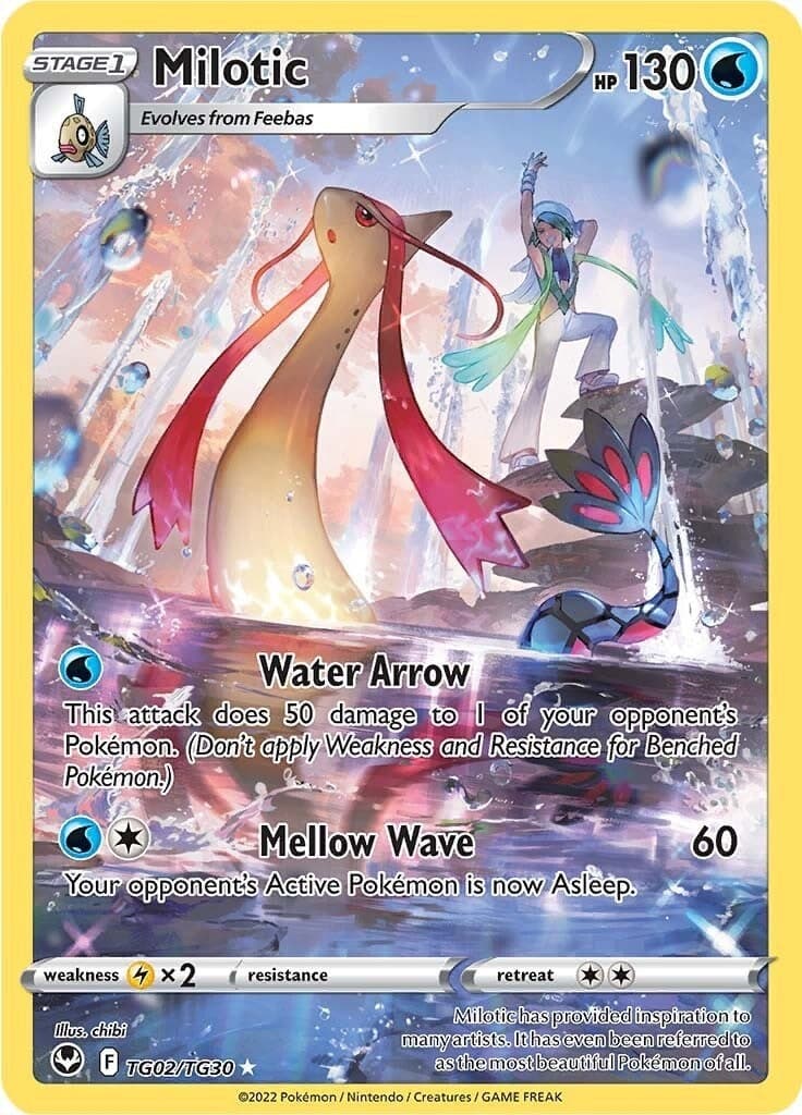 Milotic (TG02/TG30) (SWSH12: Silver Tempest Trainer Gallery)